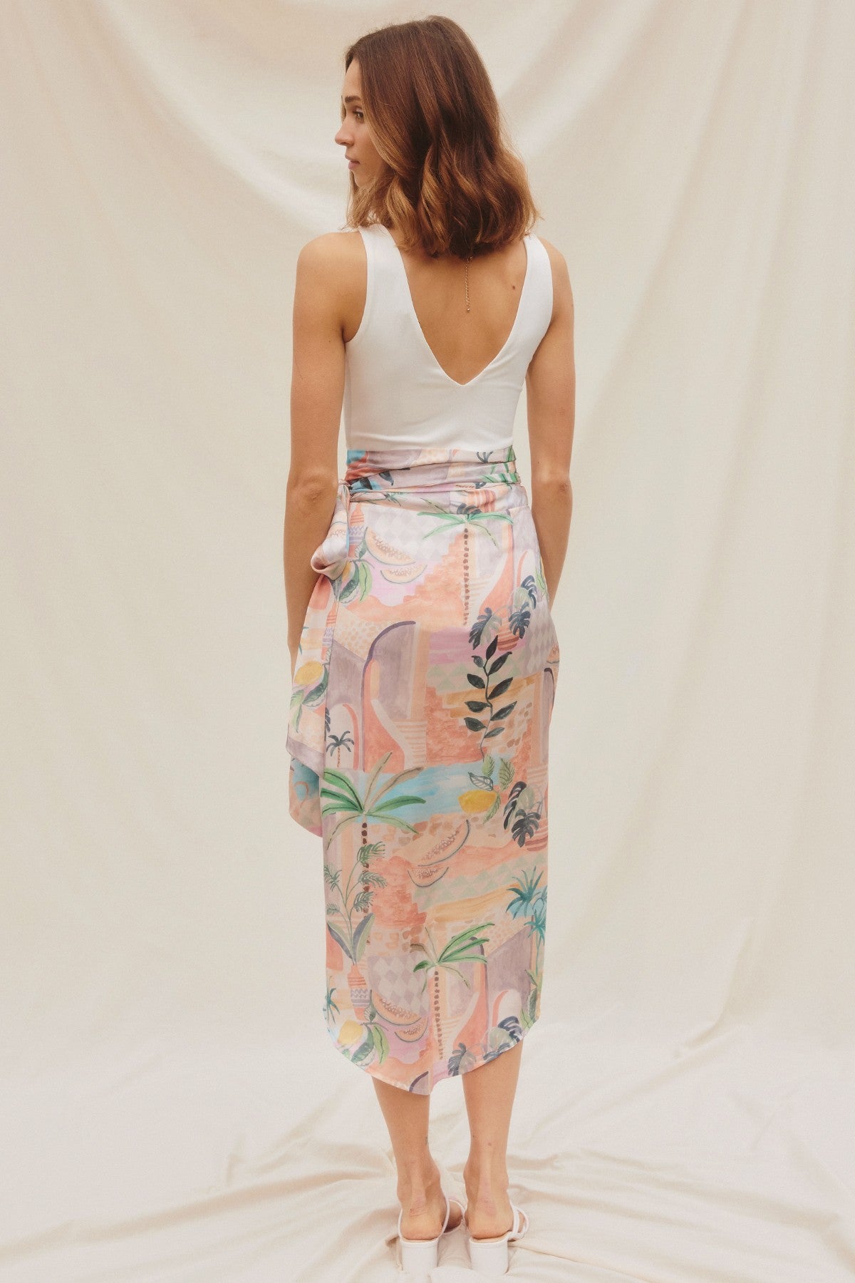 Palm Springs Midi Skirt