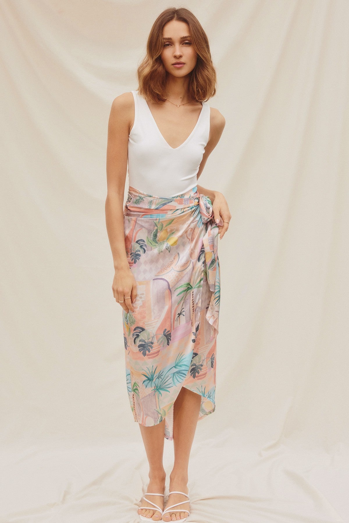 Palm Springs Midi Skirt