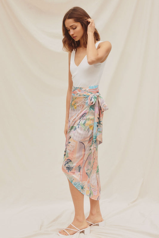 Palm Springs Midi Skirt