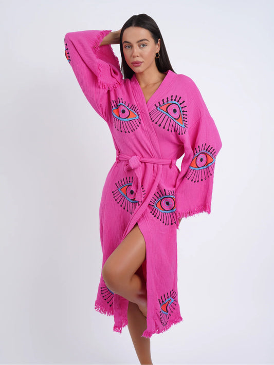 Pink Moves Kimono