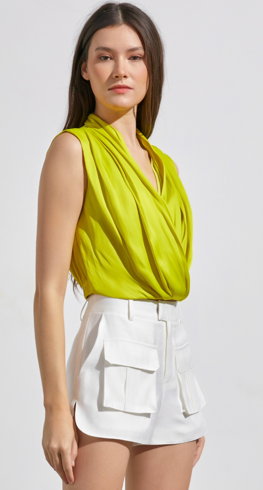 Lime crossover top