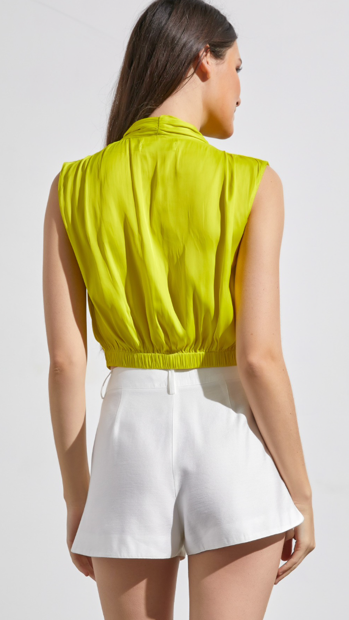 Lime crossover top